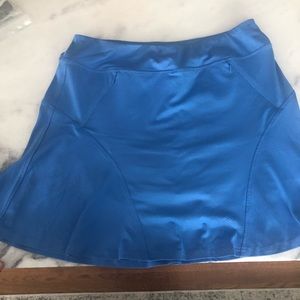 Chase 54 large blue golf skort